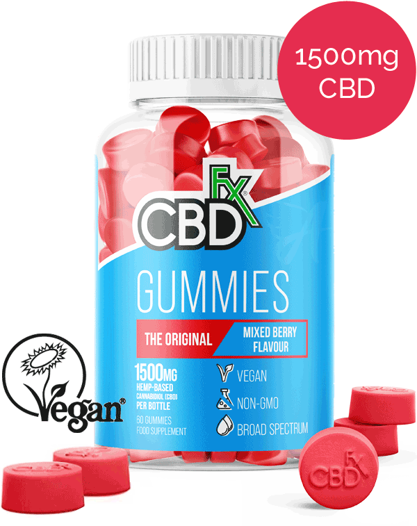 Vegan CBD Gummies (mixed Berry) CBDfx | For The Ageless